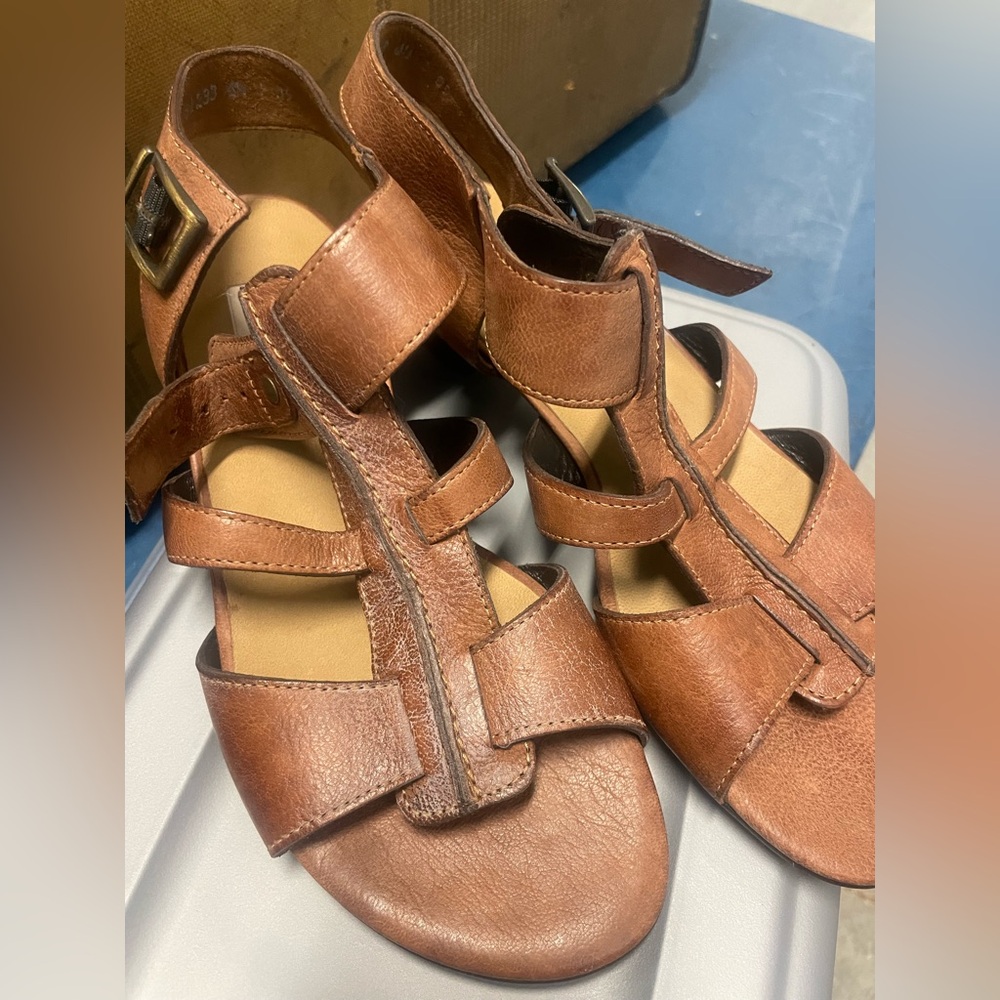 Paul Green Brown Sandals